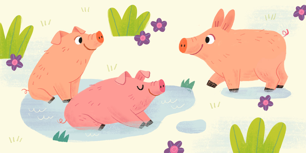 Old MacDonald Had a Farm - Illustrations for Nursery Rhymes